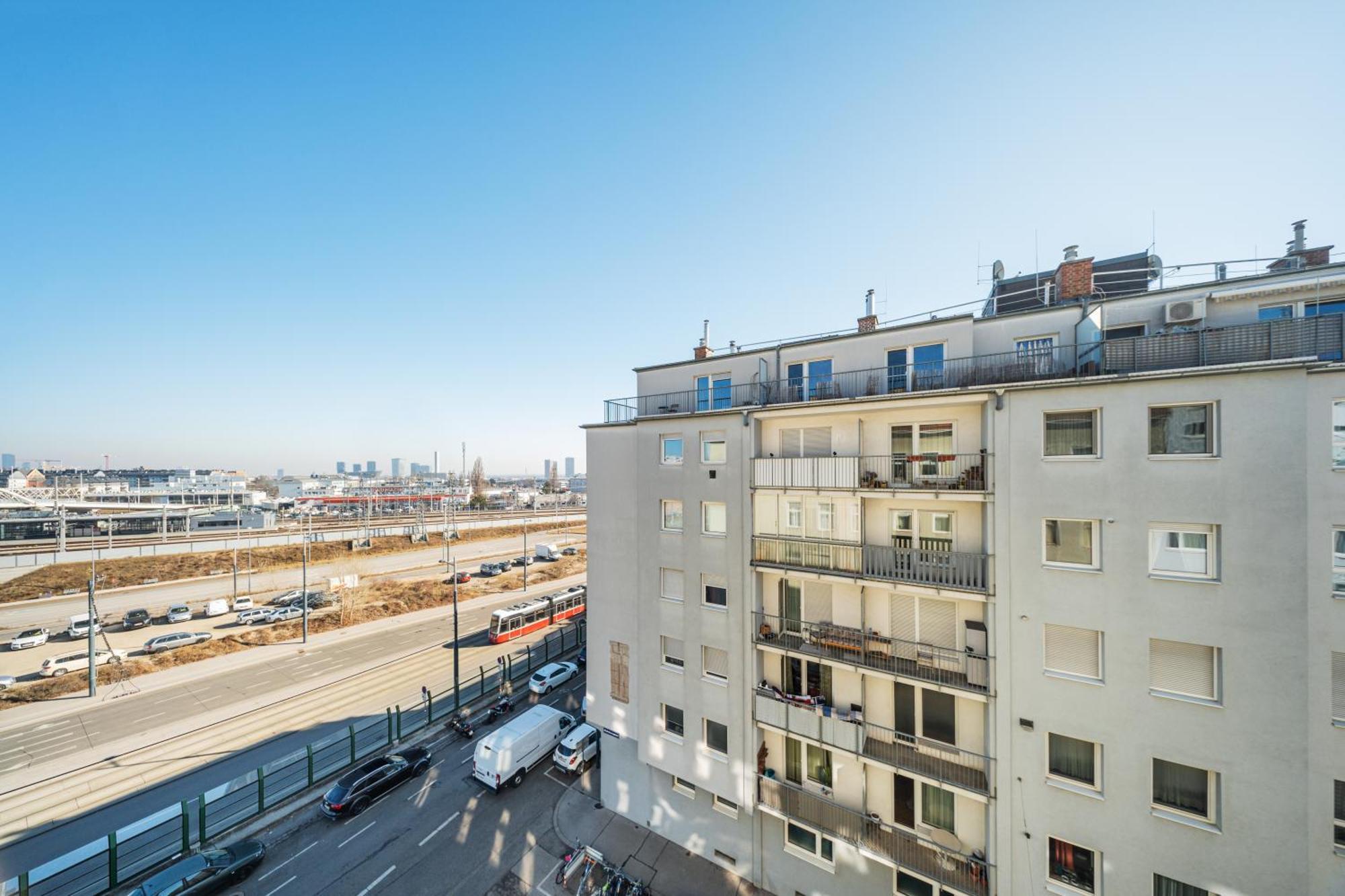 Sonnige Altbauwohnung Nahe Wien Hauptbahnhof Exterior photo